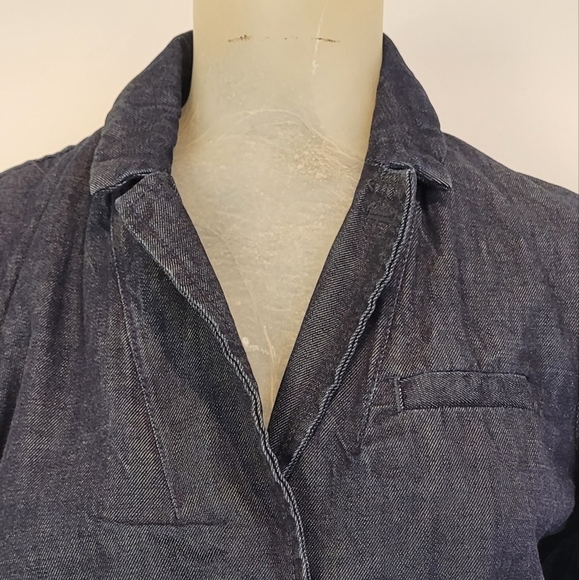 Anthro pilcro and the letterpress denim blazer - Picture 5 of 11